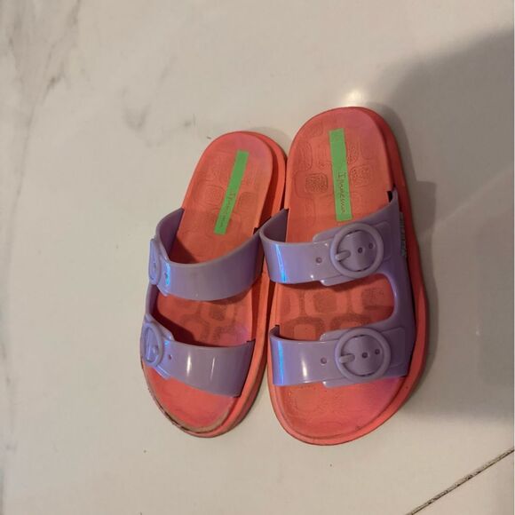 Playful Purple and Pink Kids' Sandals #23 - Picture 1 of 4